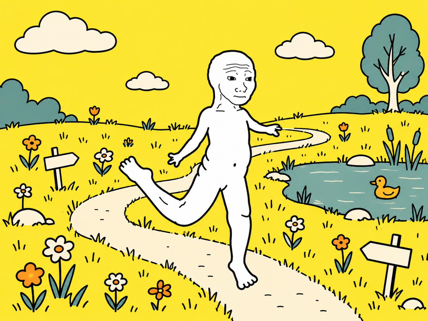 Meadow scene